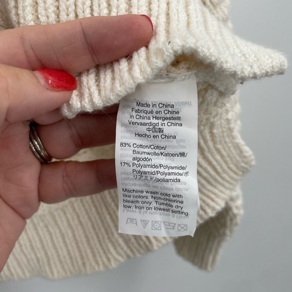 𝅺MADEWELL Breezeway Pullover Sweater Sz XL - Picture 4 of 6